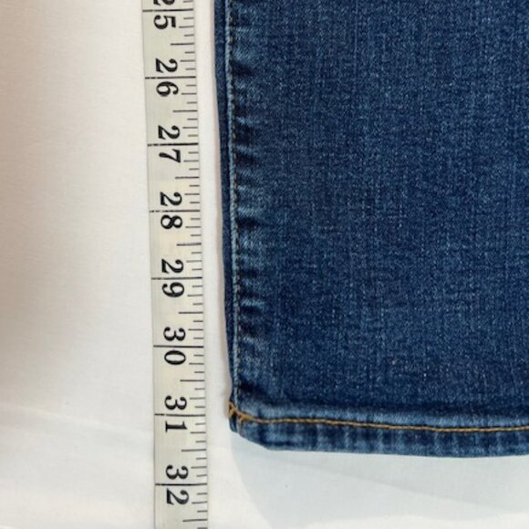 American Eagle Young Mens Size 30x31  Skinny  Straight Jeans AIRFLEX+ Dark Wash - Picture 6 of 13